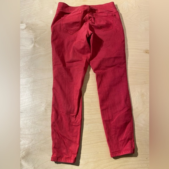 Torrid Lean Jean Vibrant Red Skinny Jeans Size 00R (NA) - Picture 6 of 8